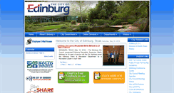 Desktop Screenshot of cityofedinburg.com